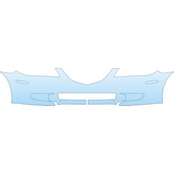 PAINT PROTECTION KIT - 2004 MAZDA MAZDA6 SPORT BUMPER KIT - PRECUT PPF CLEAR BRA WRAP