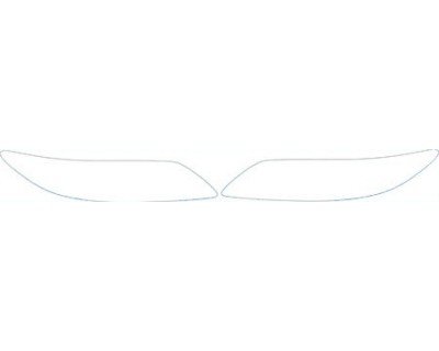 2004 MAZDA MAZDASPEED6  Headlights Kit - PRECUT PPF CLEAR BRA WRAP