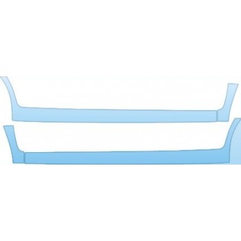 PAINT PROTECTION KIT - 2005 MAZDA MAZDA6 5-DOOR ROCKERS KIT - PRECUT PPF CLEAR BRA WRAP