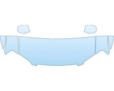2006 MAZDA TRIBUTE TOURING  Hood Fender Mirror Kit - PRECUT PPF CLEAR BRA WRAP