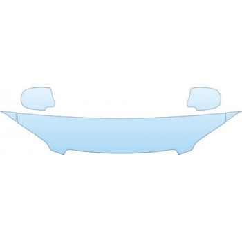 2006 MAZDA TRIBUTE TOURING  Hood Fender Mirror Kit - PRECUT PPF CLEAR BRA WRAP