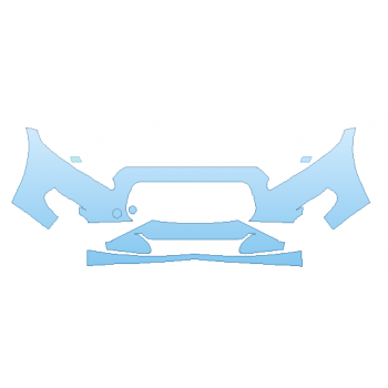 PAINT PROTECTION KIT - 2012 JAGUAR XJ BASE  BUMPER KIT - PRECUT PPF CLEAR BRA WRAP