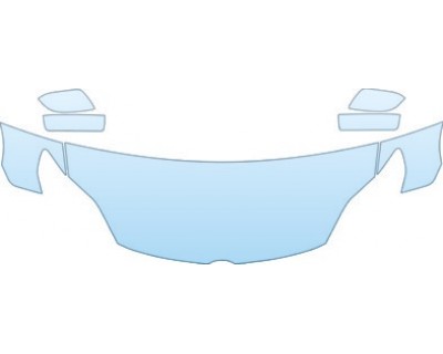 2007 MAZDA MAZDA5 GRAND TOURING  Hood Fender Mirror Kit - PRECUT PPF CLEAR BRA WRAP