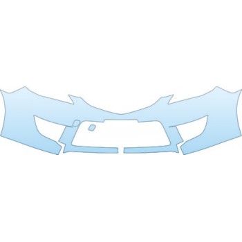 PAINT PROTECTION KIT - 2010 MAZDA MAZDA5 TOURING  BUMPER WITH PLATE CUT OUT KIT - PRECUT PPF CLEAR BRA WRAP