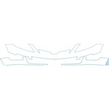 PAINT PROTECTION KIT - 2007 MAZDA CX-9 TOURING BUMPER KIT - PRECUT PPF CLEAR BRA WRAP