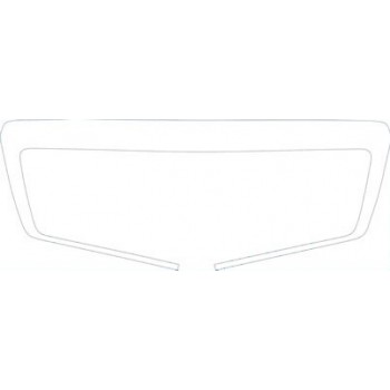 PAINT PROTECTION KIT - 2005 MERCURY GRAND MARQUIS 639 GRILLE KIT - PRECUT PPF CLEAR BRA WRAP