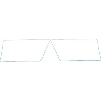 2005 MERCURY GRAND MARQUIS 639 Headlights Kit - PRECUT PPF CLEAR BRA WRAP