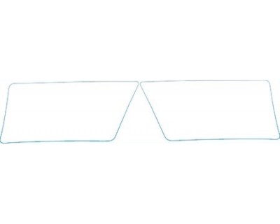 2005 MERCURY GRAND MARQUIS 639 Headlights Kit - PRECUT PPF CLEAR BRA WRAP