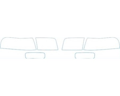 2007 MERCURY GRAND MARQUIS LS  Headlights Fog Lights Kit