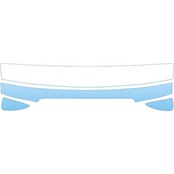 PAINT PROTECTION KIT - 2001 MERCURY GRAND MARQUIS HOOD AND FENDER KIT - PRECUT PPF CLEAR BRA WRAP
