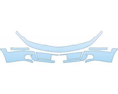 PAINT PROTECTION KIT - 2004 MERCURY SABLE BUMPER - PRECUT PPF CLEAR BRA WRAP