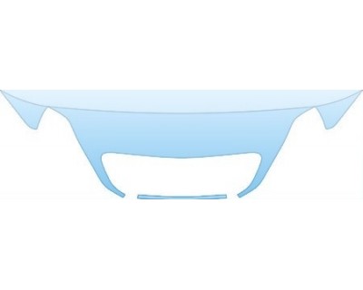 PAINT PROTECTION KIT - 2004 MERCURY SABLE EASY HOOD- FENDER (LESS COVERAGE) - PRECUT PPF CLEAR BRA WRAP