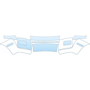 PAINT PROTECTION KIT - 2008 MERCURY MOUNTAINEER BASE BUMPER KIT - PRECUT PPF CLEAR BRA WRAP