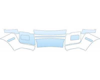 PAINT PROTECTION KIT - 2008 MERCURY MOUNTAINEER BASE BUMPER KIT - PRECUT PPF CLEAR BRA WRAP