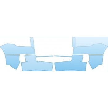 PAINT PROTECTION KIT - 2008 MERCURY MARINER PREMIER BUMPER KIT - PRECUT PPF CLEAR BRA WRAP