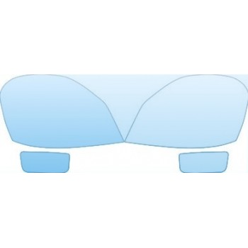 2006 MERCURY MONTEGO V6  Headlights Fog Lights Kit - PRECUT PPF CLEAR BRA WRAP