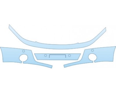 PAINT PROTECTION KIT - 2005 MERCURY MONTEREY 639 BUMPER KIT - PRECUT PPF CLEAR BRA WRAP