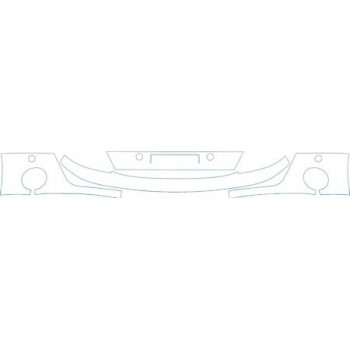 PAINT PROTECTION KIT - 2005 MERCURY MONTEREY 639 BUMPER KIT - PRECUT PPF CLEAR BRA WRAP