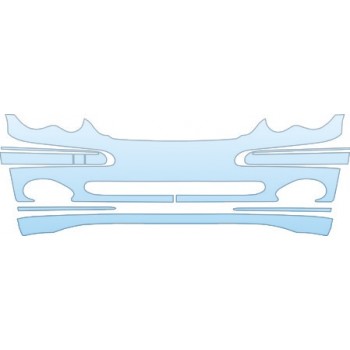 2003 MERCEDES-BENZ C-CLASS SEDAN BASE MODEL BUMPER  KIT