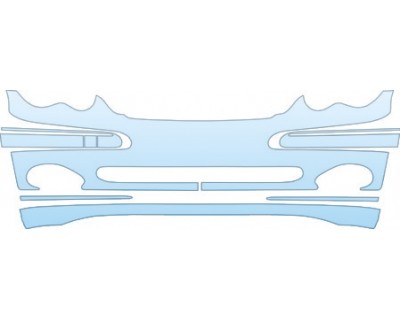 2002 MERCEDES-BENZ C-CLASS SEDAN BASE MODEL BUMPER  KIT