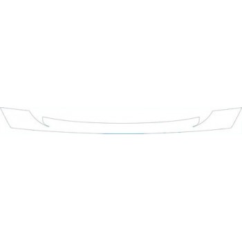 PAINT PROTECTION KIT - 2005 MERCEDES-BENZ C-CLASS SEDAN C-55 AMG REAR BUMPER DECK KIT - PRECUT PPF CLEAR BRA WRAP