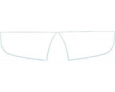 2005 MERCEDES-BENZ C-CLASS SEDAN C-55 AMG Splash Kit - PRECUT PPF CLEAR BRA WRAP