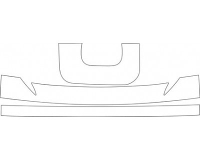 2009 MERCEDES-BENZ CLK 63 AMG CONVERTIBLE Rear Bumper Deck And Gas Kit