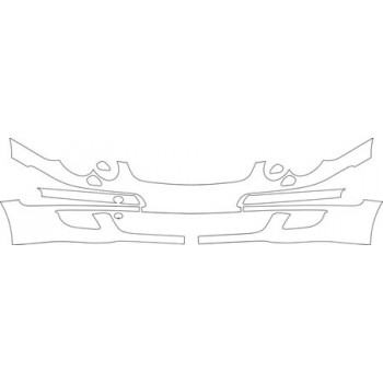 2009 MERCEDES-BENZ CLK 55 AMG CONVERTIBLE Bumper Kit