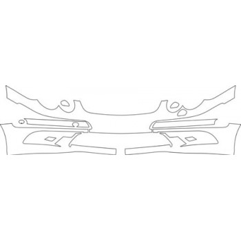 2008 MERCEDES-BENZ CLK 550 CONVERTIBLE SPORT Amg Sport Bumper Kit
