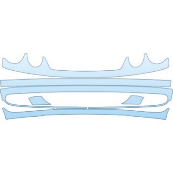 2003 MERCEDES-BENZ CLK-CLASS CLK320 COUPE BUMPER