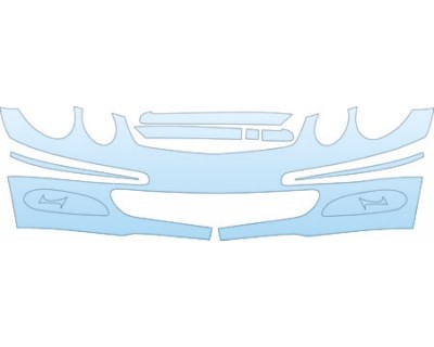 2001 MERCEDES-BENZ E-CLASS E430  BUMPER