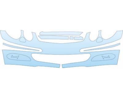 2002 MERCEDES-BENZ E-CLASS E430  BUMPER