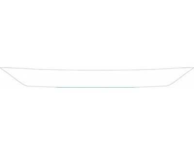 PAINT PROTECTION KIT - 2000 MERCEDES-BENZ E-CLASS E320 REAR BUMPER (LUGGAGE LOADING AREA) - PRECUT PPF CLEAR BRA WRAP