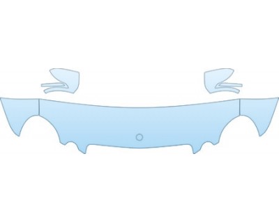 2007 MERCEDES-BENZ E-CLASS 63 AMG WAGON Hood Fender Mirror Kit - PRECUT PPF CLEAR BRA WRAP