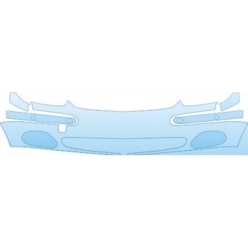 2002 MERCEDES-BENZ S-CLASS S430  BUMPER