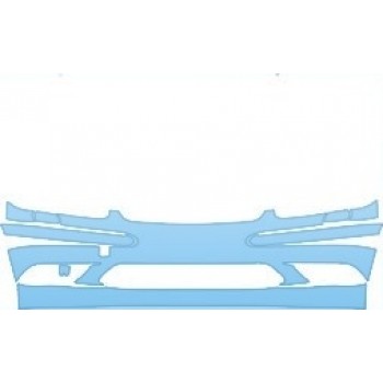 PAINT PROTECTION KIT - 2003 MERCEDES-BENZ S-CLASS S500 SPORT AMG SPORT BUMPER KIT - PRECUT PPF CLEAR BRA WRAP