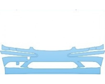 PAINT PROTECTION KIT - 2003 MERCEDES-BENZ S-CLASS S500 SPORT AMG SPORT BUMPER KIT - PRECUT PPF CLEAR BRA WRAP