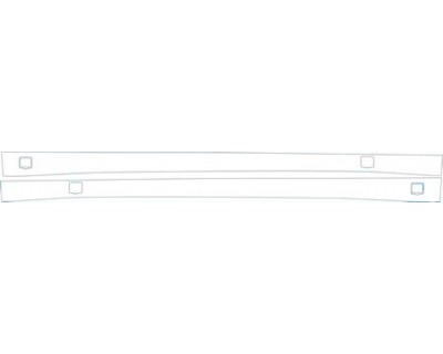 PAINT PROTECTION KIT - 2003 MERCEDES-BENZ S-CLASS S430 BASE MODEL ROCKERS KIT - PRECUT PPF CLEAR BRA WRAP
