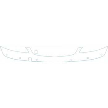 2007 MERCEDES-BENZ S 65 AMG BASE Upper Bumper (with Sensors) Kit