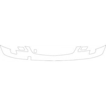 2008 MERCEDES-BENZ S 63 AMG BASE Upper Bumper (with Washers) Kit