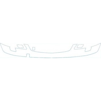 2007 MERCEDES-BENZ S 550 SPORT Upper Bumper (with Washers) Kit