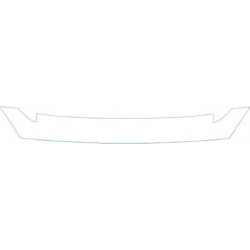 PAINT PROTECTION KIT - 2008 MERCEDES-BENZ S 550 SPORT REAR BUMPER DECK KIT - PRECUT PPF CLEAR BRA WRAP