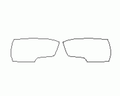 PAINT PROTECTION KIT - 2020 TOYOTA TACOMA  HEADLIGHTS - PRECUT PPF CLEAR BRA WRAP