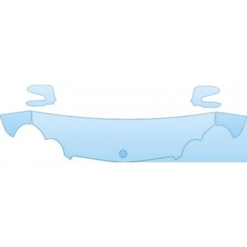 2006 MERCEDES-BENZ SL 500 SPORT Hood Fenders Mirrors. Kit - PRECUT PPF CLEAR BRA WRAP
