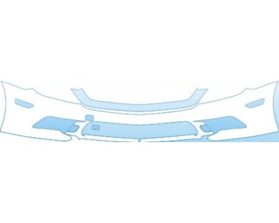 PAINT PROTECTION KIT - 2011 MERCEDES-BENZ SL 550 BUMPER KIT - PRECUT PPF CLEAR BRA WRAP