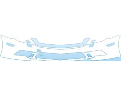 PAINT PROTECTION KIT - 2011 MERCEDES-BENZ SL 550 BUMPER WITH WASHERS KIT - PRECUT PPF CLEAR BRA WRAP