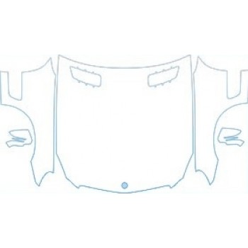 PAINT PROTECTION KIT - 2011 MERCEDES-BENZ SL 65 AMG  FULL HOOD FENDER MIRROR KIT - PRECUT PPF CLEAR BRA WRAP