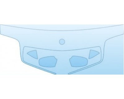 PAINT PROTECTION KIT - 1991 MERCEDES-BENZ SL-CLASS SL320  HOOD FENDER AND MIRROR KIT - PRECUT PPF CLEAR BRA WRAP