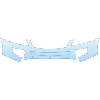 PAINT PROTECTION KIT - 2008 MERCEDES-BENZ ML 550 BASE BUMPER KIT - PRECUT PPF CLEAR BRA WRAP