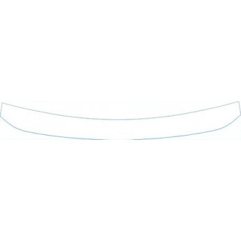 PAINT PROTECTION KIT - 2008 MERCEDES-BENZ ML 550 BASE REAR BUMPER DECK KIT - PRECUT PPF CLEAR BRA WRAP